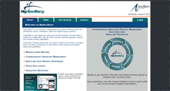 Desktop Screenshot of myancillary.com